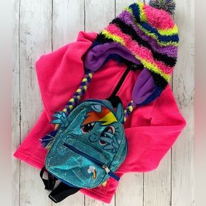 Girls play pink fleece jacket bundle size 4/5